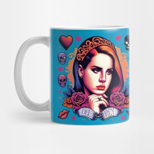 Lana Del Rey - 90s Neon Goth Mug